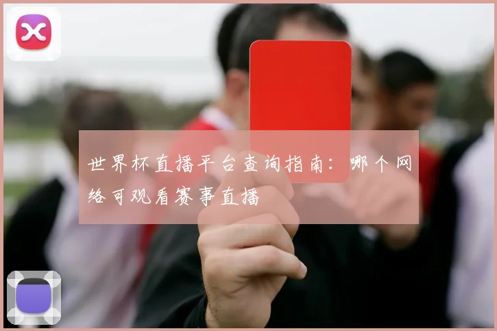世界杯直播平台查询指南：哪个网络可观看赛事直播